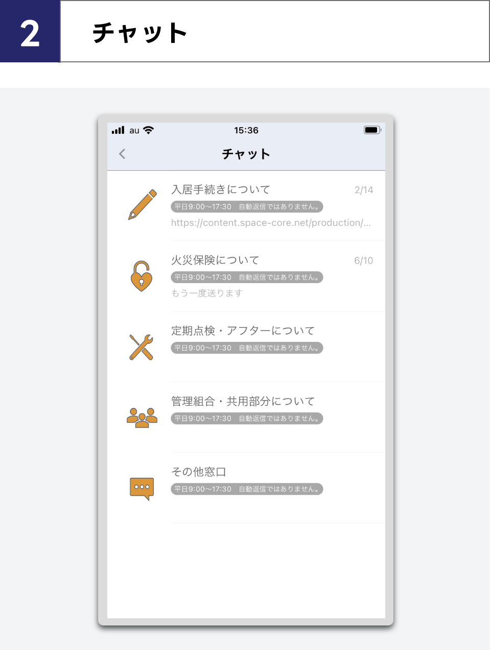 2.書類管理